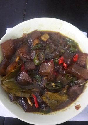 Foto resep Kikil masak cabe ijo