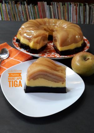 Foto resep 294. Pudding Marie Lapis Tiga