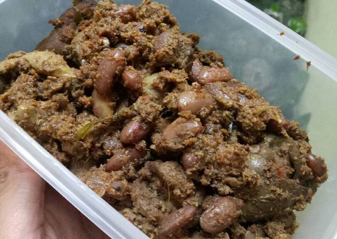 Cara Bikin Rendang Ati Ampela Kekinian