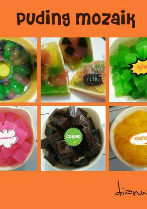 Foto resep Puding mozaik