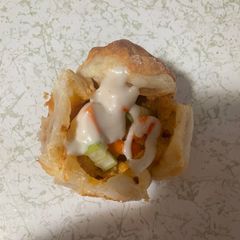 A picture of Buffalo Chicken Dip Cups.