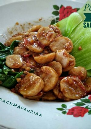 Foto resep Pokcoy ala resto. Simpel banget, enak!