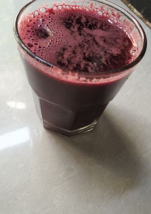 A picture of Beetroot smoothie.