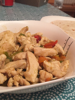Una foto de Fajitas de pollo