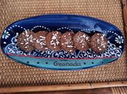Una foto di biscotti fiocchi d'avena e cioccolato