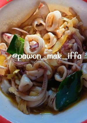 Foto resep Oseng cumi untuk anak