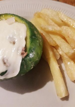 Una foto de Zapallitos rellenos