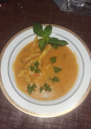 عکسی از دستور سوپ پای مرغ🐔(معجون سرماخوردگی🤒)
