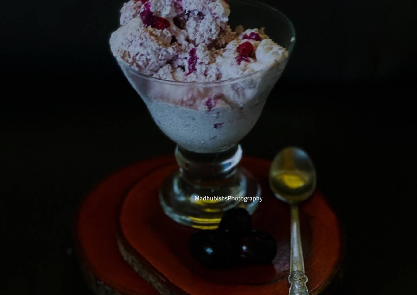 Jamun Ice Cream or Indian Berries