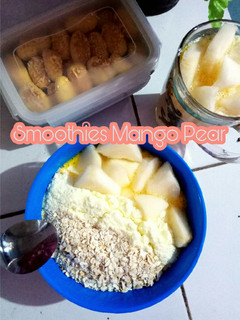 Foto resep Smoothies Mango Pear