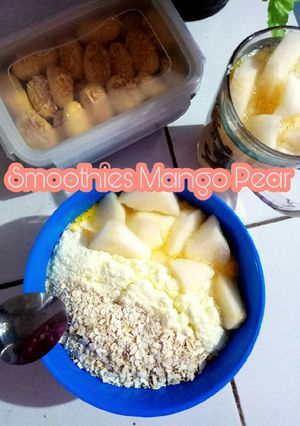 Foto resep Smoothies Mango Pear