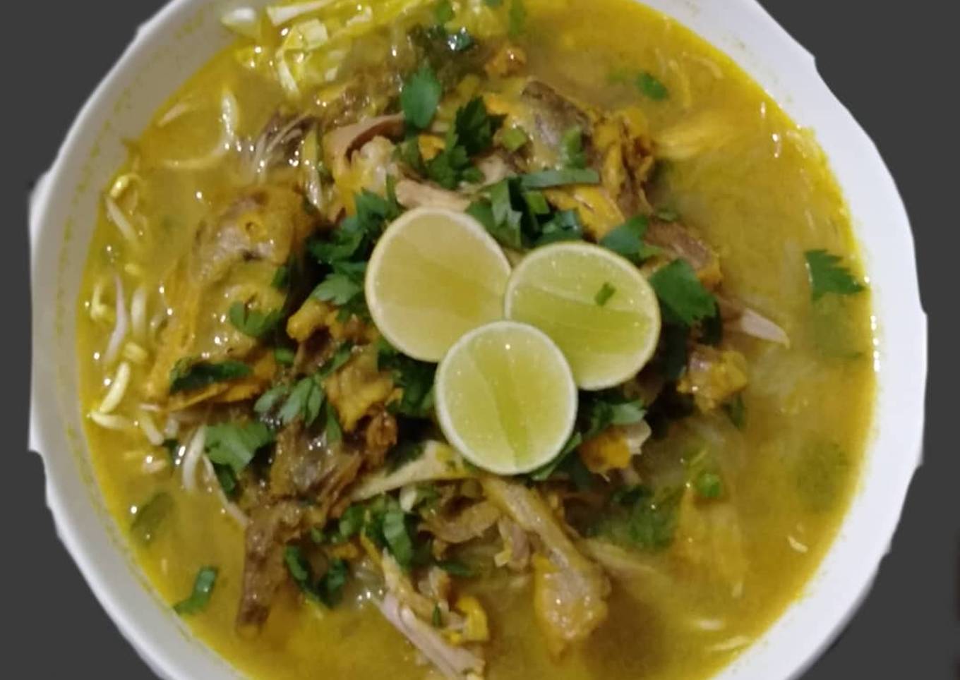 Soto Kuning Ayam Kampung