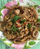 Dạ dày rim mắm tỏi