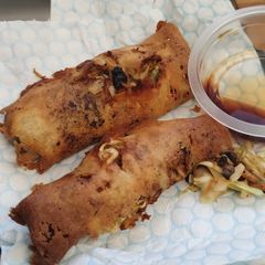 Homemade Gluten-Free Spring Rolls / wrappers A picture of Homemade Gluten-Free Spring Rolls / wrappers.