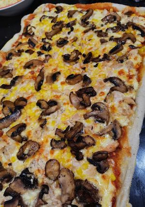 Una foto de ESTA SI ES PIZZA (LA MÍA PICZA 🤌🏼)