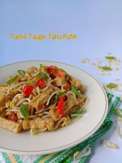 Foto resep Tumis Tauge Tahu Putih