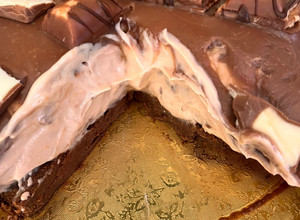 Φωτογραφία της συνταγής Cheesecake με kinder bueno!!!! 🍫🍫🍫