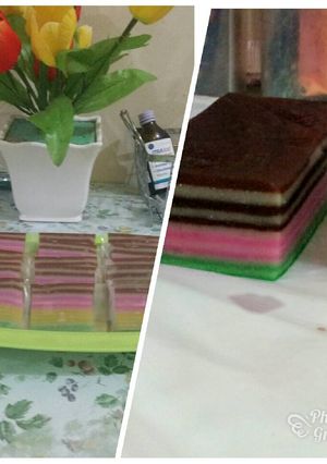 Foto resep Kue lapis beras