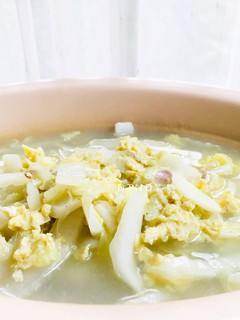 Foto resep Sup Sawi Putih Orak-arik Telur