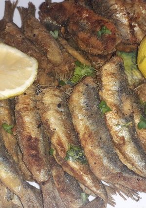 صورة لوصفة سردين مقلي 🐟🐟🐟🐟👌