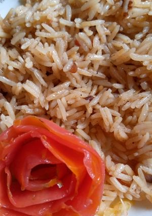 A picture of Plain pilau.