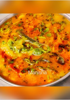 A picture of Dal-Dodka Curry (Ridge gourd dal).