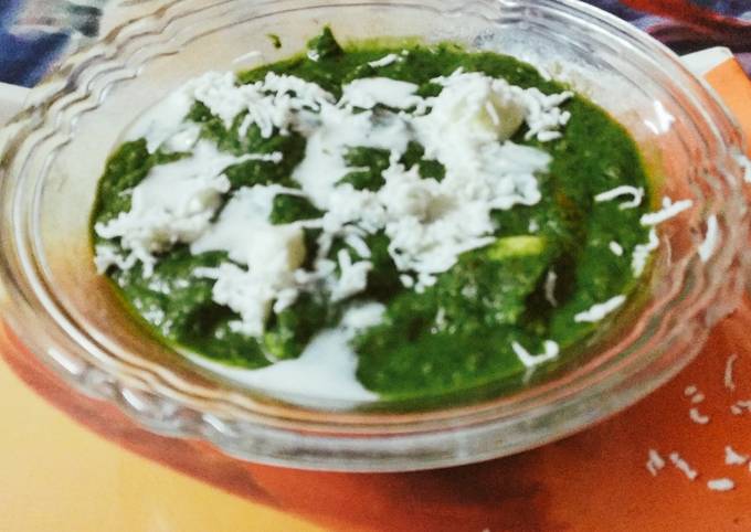 PALAK PANEER!