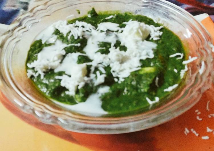 How To Something Your PALAK PANEER!