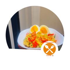 A picture of Curried noodles 🍝.