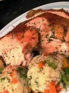 Pulykamell sült recept fotója