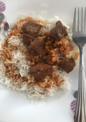 عکسی از دستور قیمه خوشمزه