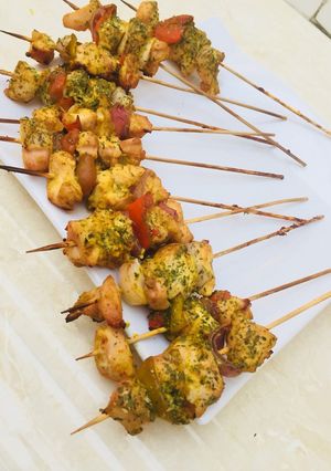 A picture of Lemon shish tawook.