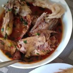 A picture of Kuku kienyeji stew#festiveseasoncontestKakamega.
