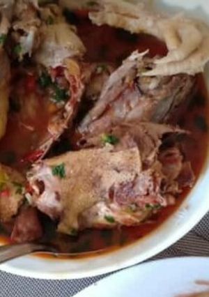 A picture of Kuku kienyeji stew#festiveseasoncontestKakamega.