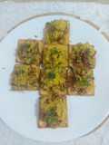 Cream cracker biscuits chatpati chat