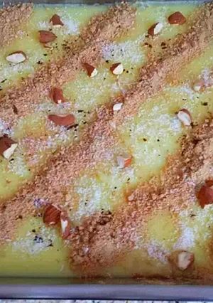 صورة لوصفة صينية الكاسترد 😋😋😋
