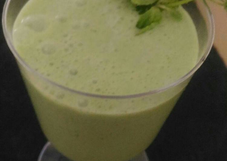 Palak Phudina Buttermilk