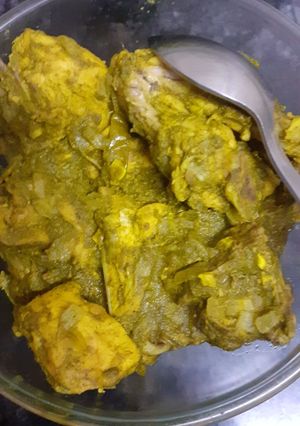 ধনেপাতা বাটার চিকেন(Coriander dhonepatachicken recipe in bengali রেসিপির প্রধান ছবি