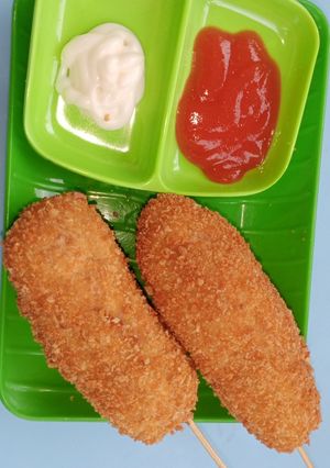 Foto resep Corndog sosis