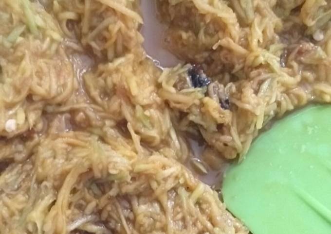 Rujak serut mangga