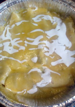 Una foto de Enchiladas suizas