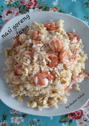 Foto resep Nasi goreng udang