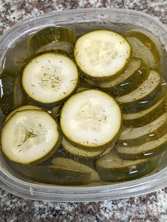 A picture of 24 Hour/Overnight Pickles.