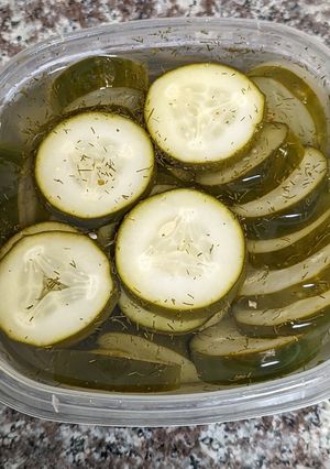 A picture of 24 Hour/Overnight Pickles.