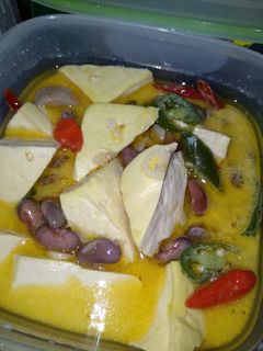 Foto resep Sayur tahu dan kacang merah