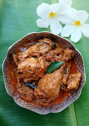 A picture of Malabar Chicken Curry (Kerala Special).