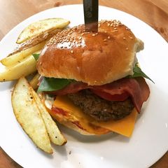 A picture of Homemade Burger A to Z.