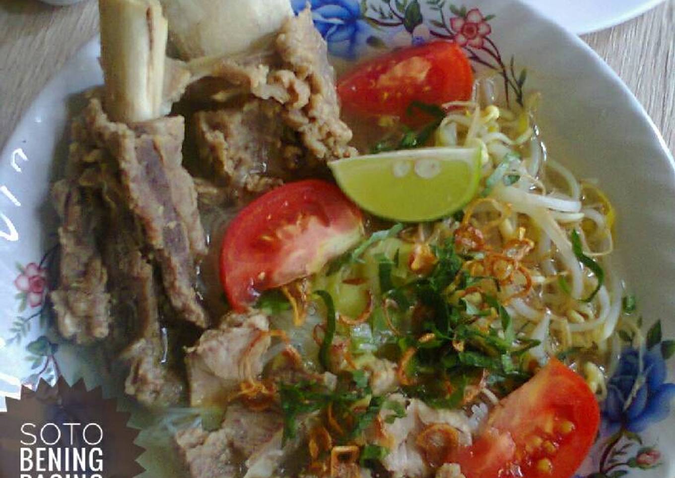 Soto Bening Daging
