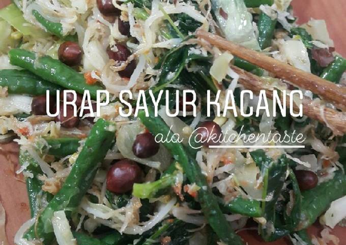 Anti Ribet, Bikin URAP SAYUR KACANG BUMBU KELAPA ala Kitchentaste Untuk Jualan