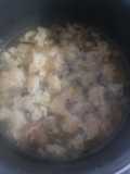 Sopa de ajo y pan